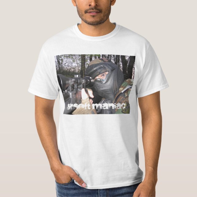 Airsoft galning tee shirt (Framsida)