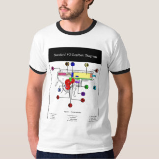 Airsoft Gearbox Diagram T-shirt