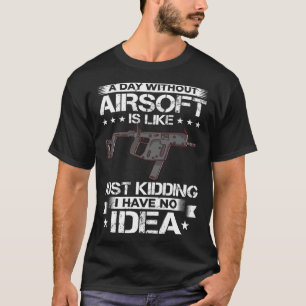 Airsoft Gun Game Shooting Training Player Airsofti T Shirt