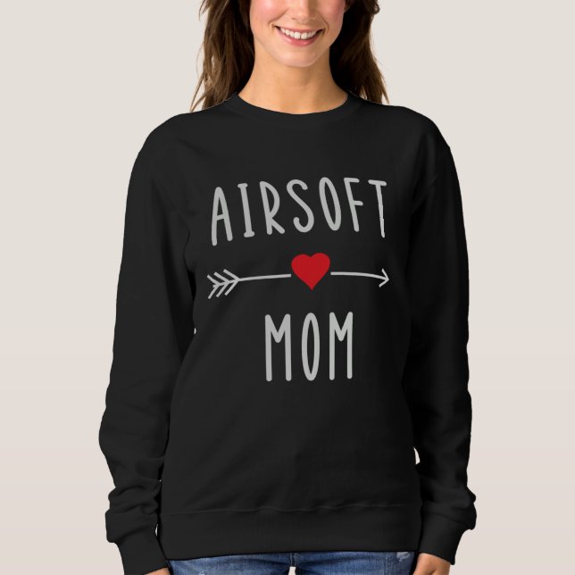 Airsoft Mom Airsoft Game    Mom Mothers Day T Shirt (Framsida)