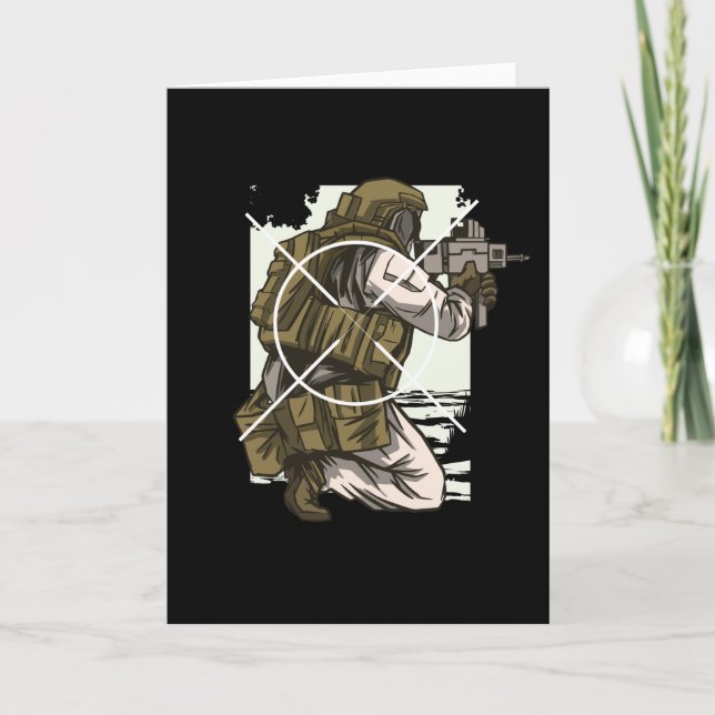   Airsoft & Paintball-presentationer för Ego Shoot Kort (Framsida)