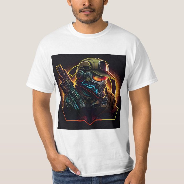 Airsoft T Shirt (Framsida)