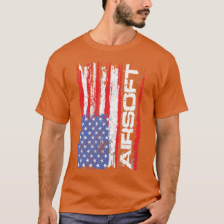 Airsoft USA flagga T Shirt