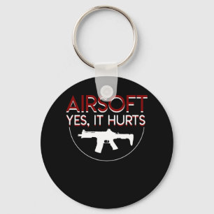 Airsoft Yes IT Ontr Funny Airsoft Player Nyckelring