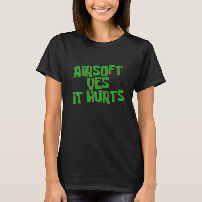 Airsoft Yes IT Ontr T Shirt (Framsida)