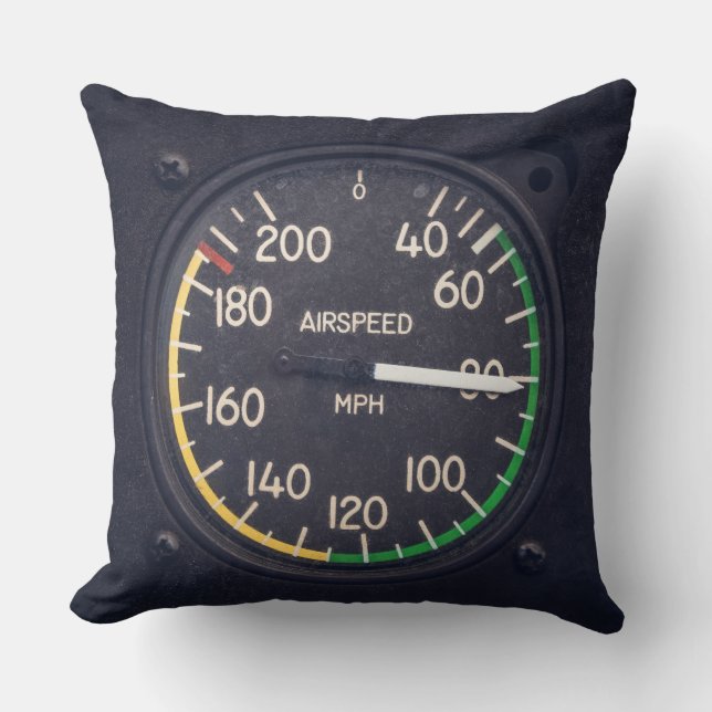 Airspeed Gauge Kudde (Framsida)