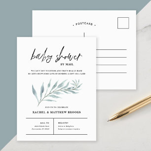Airy Gren Baby Shower by Mail Call Helg Vykort