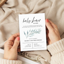Airy Gren Baby Shower by Mail