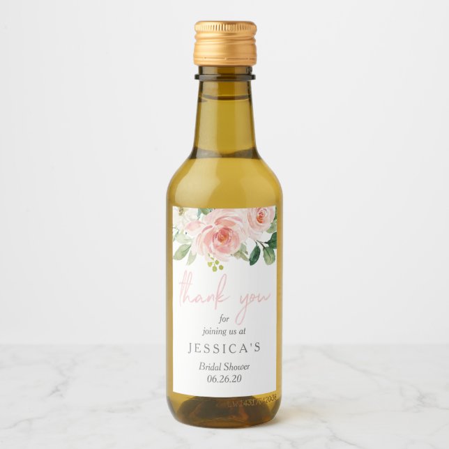 Airy  Mini Vin Flaska-etikett Vinetikett (Framsida)