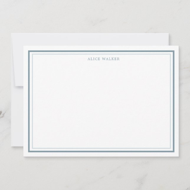 Airy Pastel ⎢ Stationery Note Card Anteckningskort (Framsida)