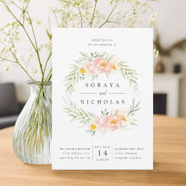 Airy Wandey | Bröllopsinbjudan Inbjudningar