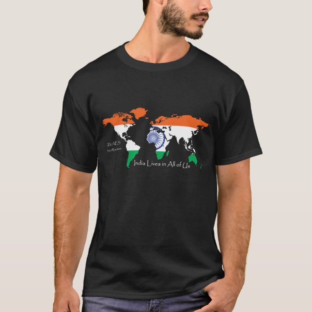 AIS/AES 2015 REUNION MANAR BASIC MÖRK T-SHIRT (Framsida)