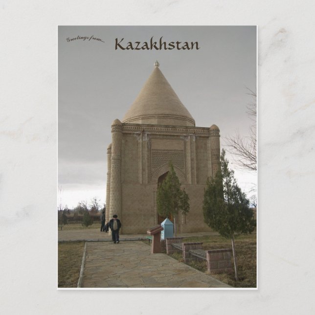 Aisha Bibi i staden Aisha Bibi Kazakstan Vykort (Framsida)