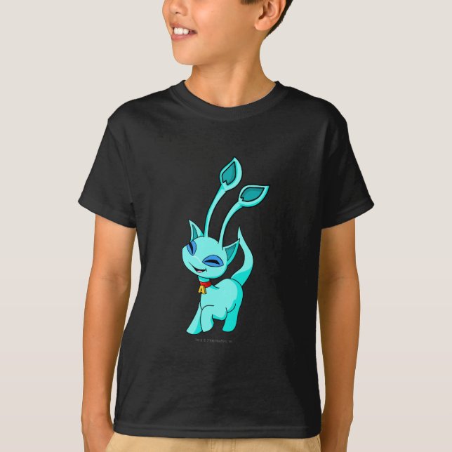 Aisha blått t-shirt (Framsida)
