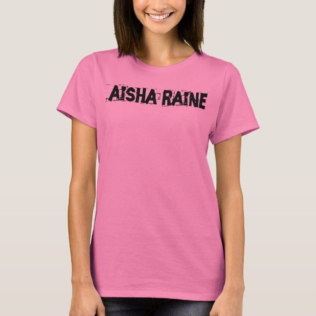 Aisha Raine Camo SCARS-skjorta T-shirt (Framsida)