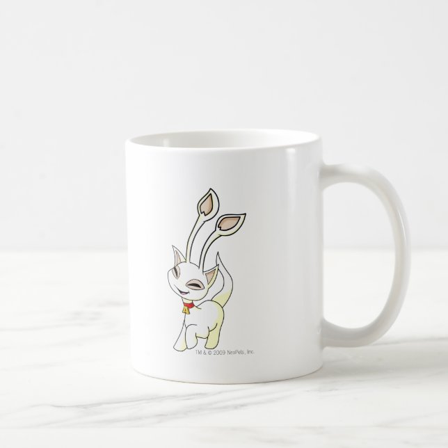 Aisha vit kaffemugg (Höger)