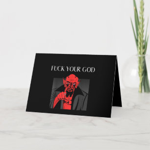 Aist Goat Satan Baphomet GIft Kort
