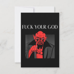 Aist Goat Satan Baphomet GIft Tack Kort