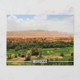 Ait BenHaddou Kasbah, Marocko Vykort