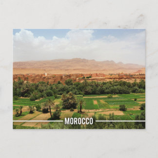 Ait BenHaddou Kasbah, Marocko Vykort