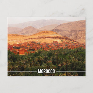 Ait BenHaddou Kasbah, Marocko Vykort