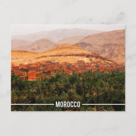 Ait BenHaddou Kasbah, Marocko Vykort