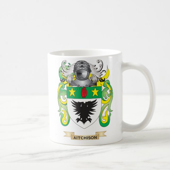 Aitchison vapensköld (familjvapenskölden) kaffemugg (Höger)