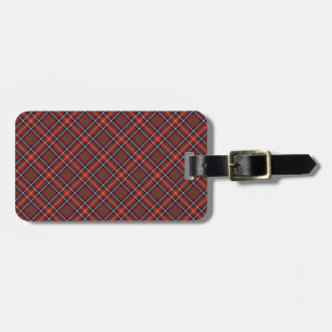 Aitken/Aikens Tartan Designad utskrift Bagagebricka