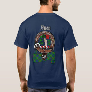 Aiton Klan Badge & Tartan (baksida) T Shirt