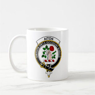Aiton Tartan Kaffe Mugg - storlek 11oz