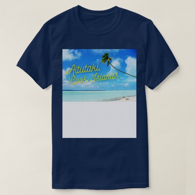 Aitutaki Cooköarna T Shirt (Design framsida)