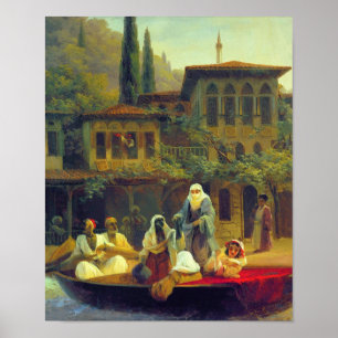 Aivazovsky - Boat Ride in Constantinopel - 2 Poster