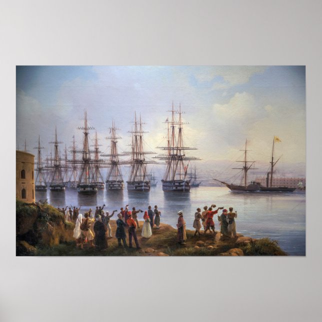 Aivazovsky - Fleet Poster (Framsidan)