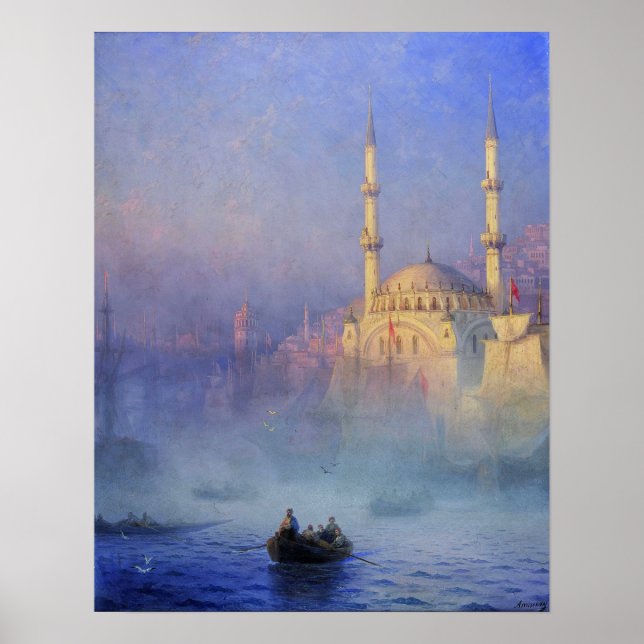 Aivazovsky - Konstantinopel Moské Poster (Framsidan)
