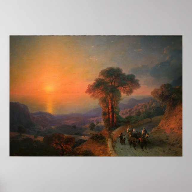 Aivazovsky - Landskap Poster (Framsidan)