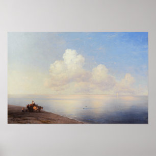 Aivazovsky - Ruhige Se 1887 Poster