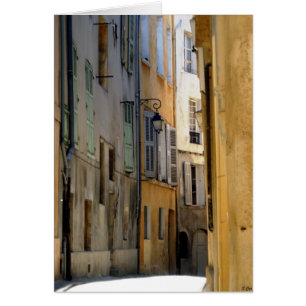 Aix Alley Hälsningskort
