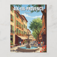 Aix-en-Provence Frankrike Travel