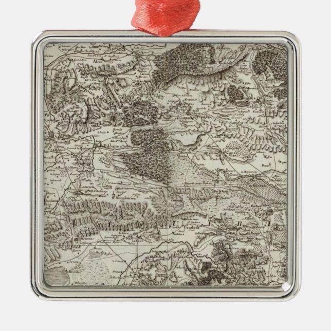 Aix Julgransprydnad Metall (Framsidan)