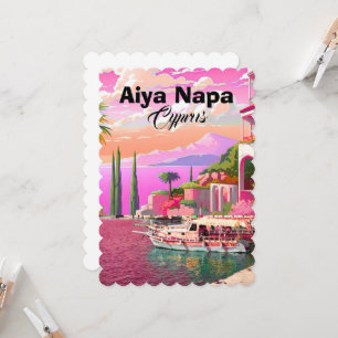 Aiya Napa Resemotivbrev Konst, Cypern Resa Konst, Inbjudningar