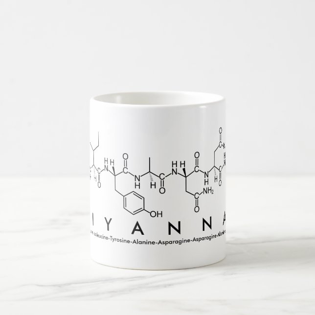 Aiyanna peptide namn mugg (Center)