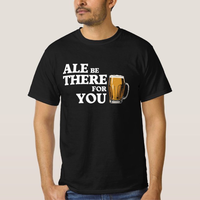 Aj, kom hit för dig - roligt öl citat t shirt (Framsida)