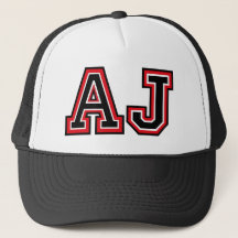 "AJ" Monogram