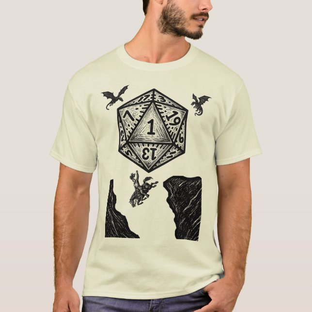 Aj! Naturlig 1! Klokhetskontroll misslyckades!  T Shirt (Framsida)