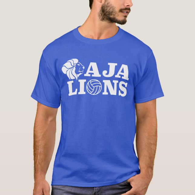 AJA Lions Volleyboll T Shirt (Framsida)