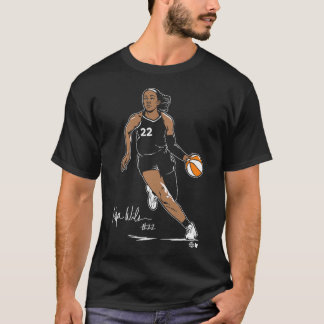 A'Ja Wilson Superstar Pose - Las Vegas Basketball T Shirt