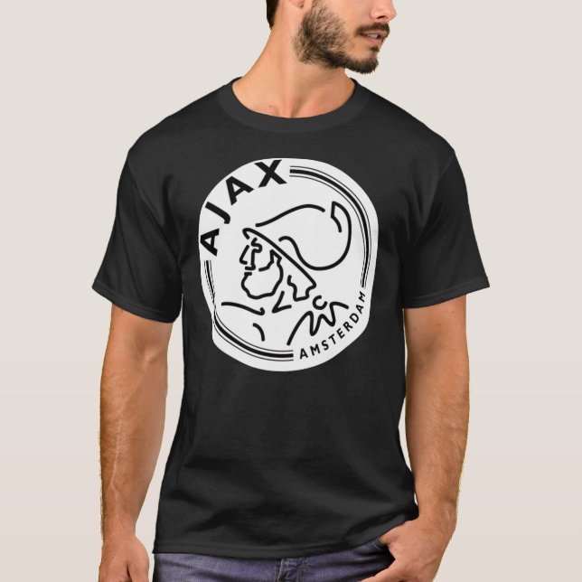AJAX-AMSTERDAM LOGO   T SHIRT (Framsida)