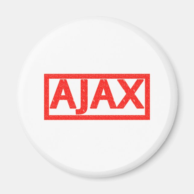 Ajax Frimärke Magnet (Framsidan)