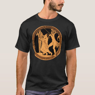 Ajax och Cassandra - Grekisk pottery Classic T-Shi T Shirt