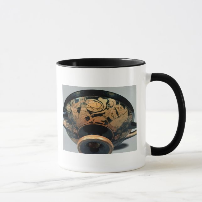 Ajax som manas på av Athena Mugg (Höger)